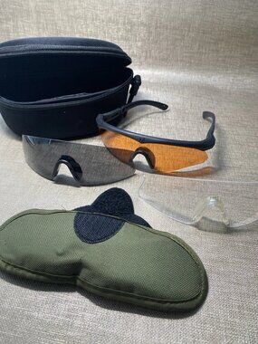 Revision Military Sawfly Ballistic Glasses Kit w/ 3 Lenses Case Z87